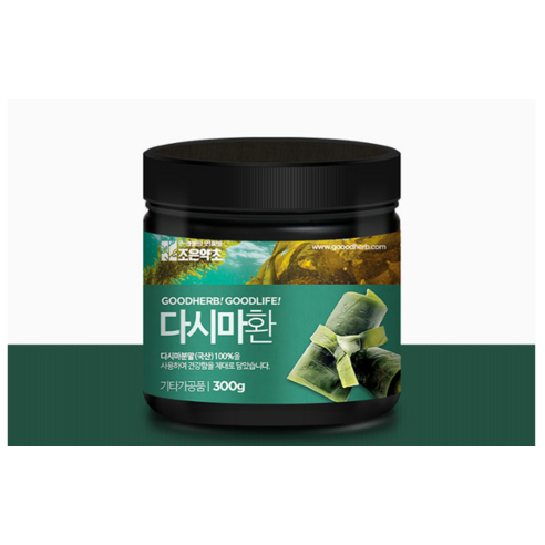 조은약초 다시마환 300g, 1개 이미지 2