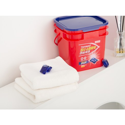 탐사 대용량 슈퍼파워 캡슐세제 효소 7종 함유 14g, 150개입, 1개 후기 분석 - 안전 지퍼백 상세