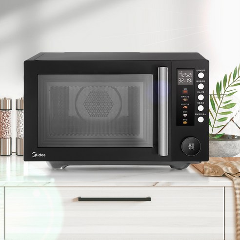 마이디어 플랫 광파오븐 에어프라이어 전자레인지 25L 블랙 후기 분석 - 하단 지지대