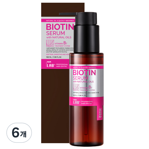 하라즈 헤어랩플러스 비오틴 세럼, 100ml, 6개