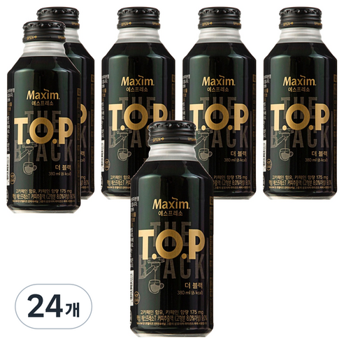 티오피 더 블랙, 380ml, 24개