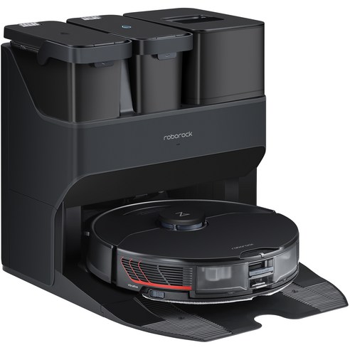 로보락 S7 Max V Ultra 로봇청소기 S270RR + 엠티워시필도크 EWFD01HRR, S270RR(로봇청소기), EWFD01HRR(도크), 블랙