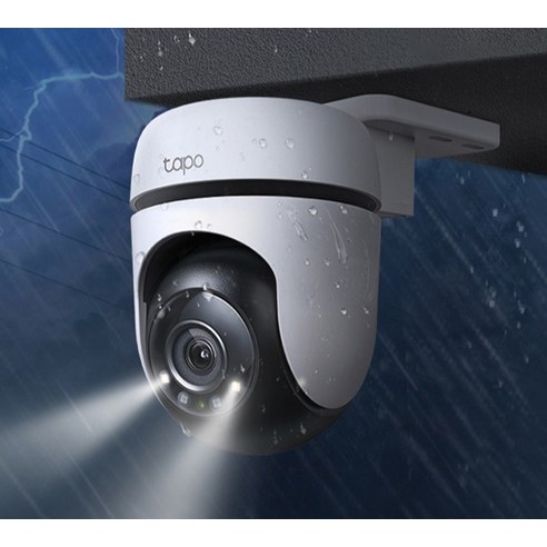 타포 3MP 360도 회전형 움직임 추적 스마트 WiFi 홈 카메라 실외용 후기 분석 - 방수 성능 테스트