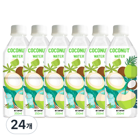 RFC비넛 코코넛 워터 100%, 500ml, 24개