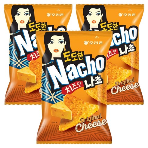 오리온 도도한 나쵸 치즈맛, 155g, 3개