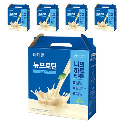 마이밀 정품 뉴프로틴 고소한맛 190ml, 80개 솔직 후기 | 실사용자 리뷰 분석 썸네일