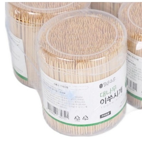 지앤디맑은하루 원통 대나무 이쑤시개 실사용 후기 | 효과 있을까? - 상품 이미지 4