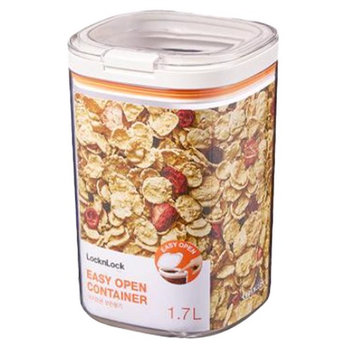 락앤락 이지 오픈 보관용기 화이트, 1개, 1.7L
