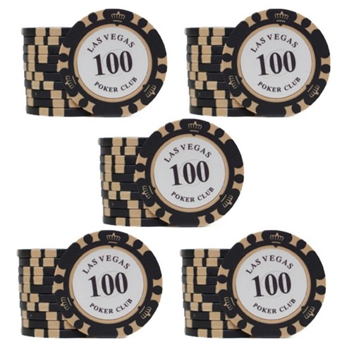 라스베가스 클레이 포커칩 50p, 100, 1개