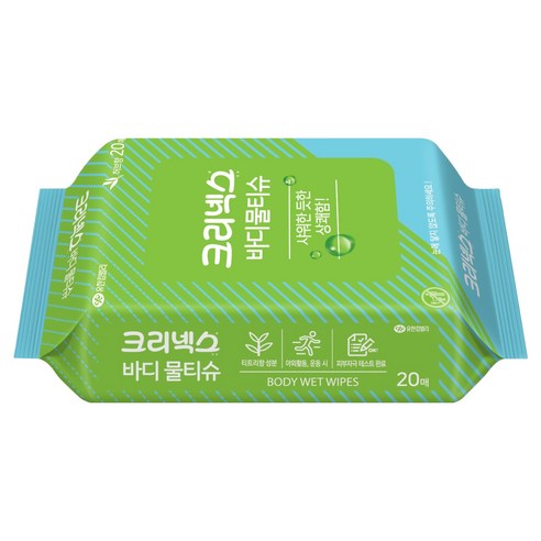 크리넥스 바디 물티슈 리필형 랜덤 발송 이미지 4