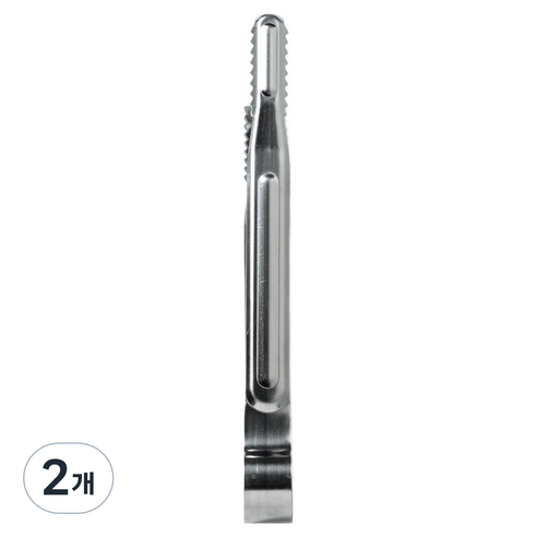 키친팩토리 스테인레스 집게 230mm, 2개
