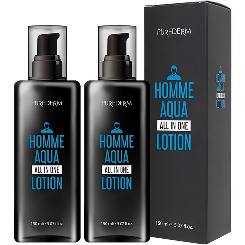 퓨어덤 옴므 아쿠아 올인원 로션 솔직 후기 | 실사용자 리뷰 분석 썸네일