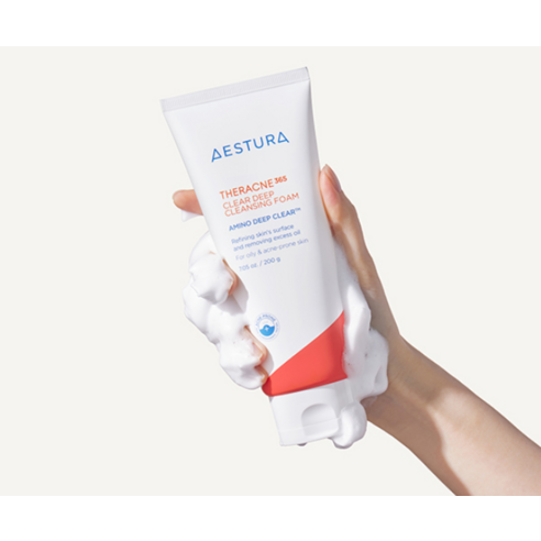 에스트라 테라크네365 클리어 딥 클렌징 폼 이미지 3