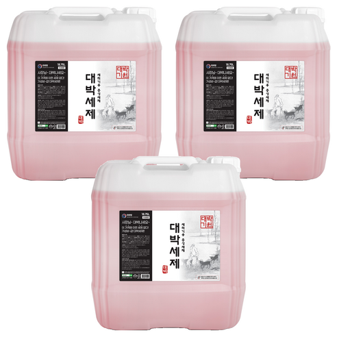 대박세제 식기세척기용 중성세제, 18.75L, 3개 18.75L × 3개, 18.75L × 3개 섬네일
