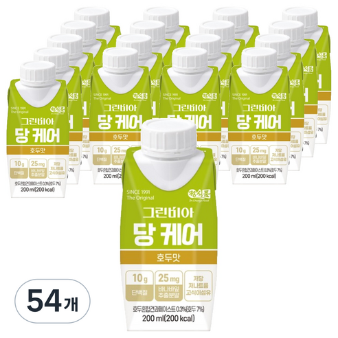 그린비아 당케어 호두맛 200ml, 54개 솔직 후기 | 실사용자 리뷰 분석 - 상품 이미지 1