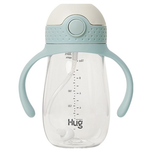 마더케이 허그 추 빨대컵, 300ml, 1개, 민트
