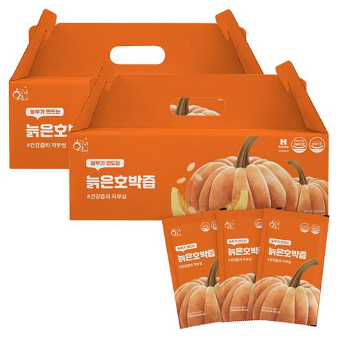 황금이네 늙은 호박즙 100ml, 60개 맛있게 먹은 솔직 후기 - 상품 이미지 1