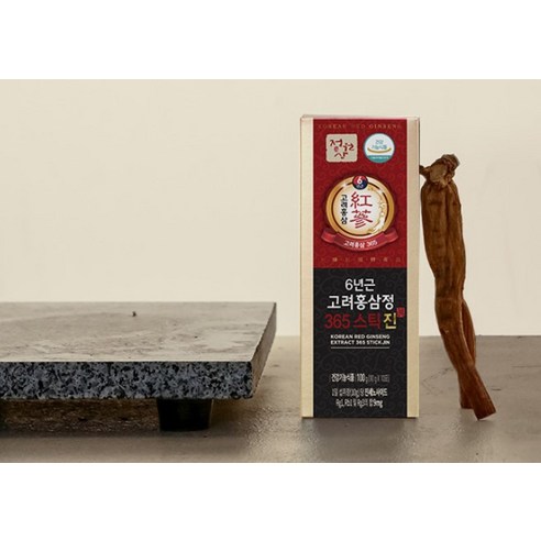 정원삼 6년근 고려홍삼정 365스틱 진 + 쇼핑백 300g, 9개 이미지 3
