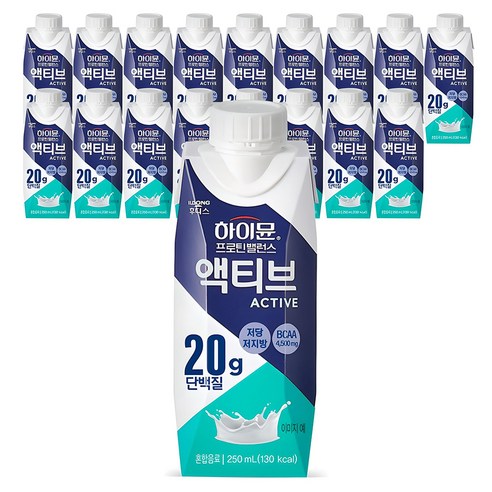 하이뮨 프로틴 밸런스 액티브 오리지널 250ml, 18개 솔직 후기 | 실사용자 리뷰 분석 썸네일