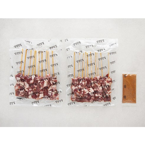 플레잇 수제 양꼬치 20입 (냉동), 400g, 1개 후기 분석 - 조리 중 모습