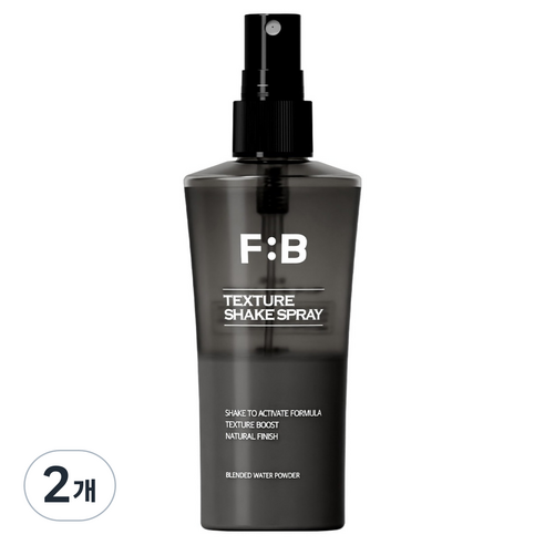 포뷰트 텍스처 쉐이크 노세범 볼륨 헤어스프레이, 2개, 100ml