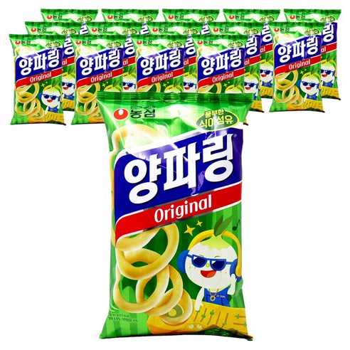 양파링 오리지널, 80g, 15개