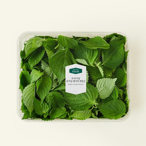 프리미엄 유기농 베이비 깻잎순, 150g, 1개