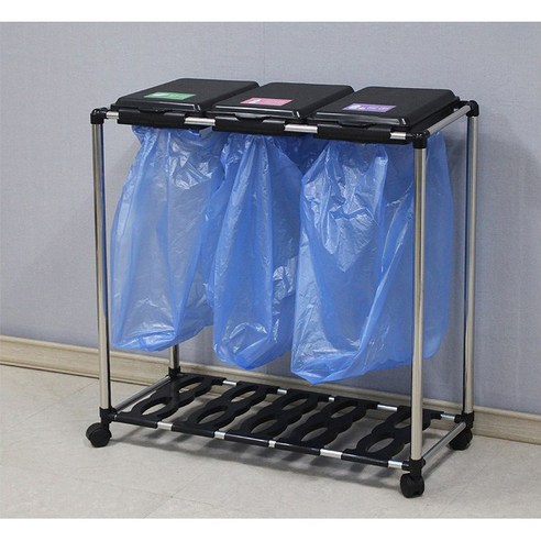 깔끔한 집 정리를 위한 필수템! 분리수거함 1단 3P, 현명한 선택!