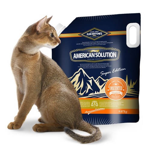 아메리칸솔루션 응고형 고양이 모래 이미지 2