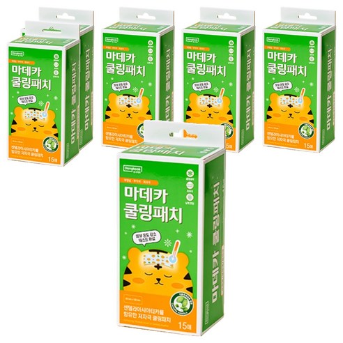 동국제약 마데카 쿨링패치, 15개입, 6개