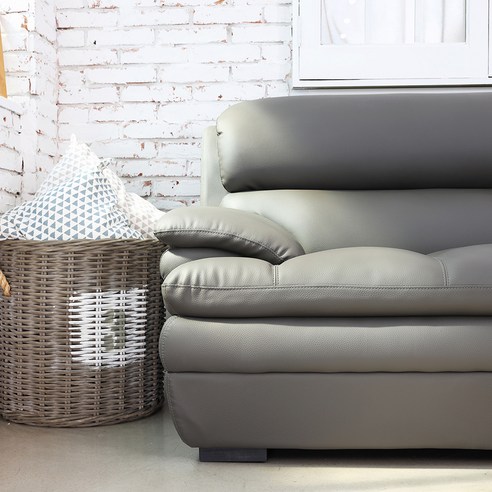 REVE 린즈 3인용 가죽소파, 당신의 거실을 특별하게!