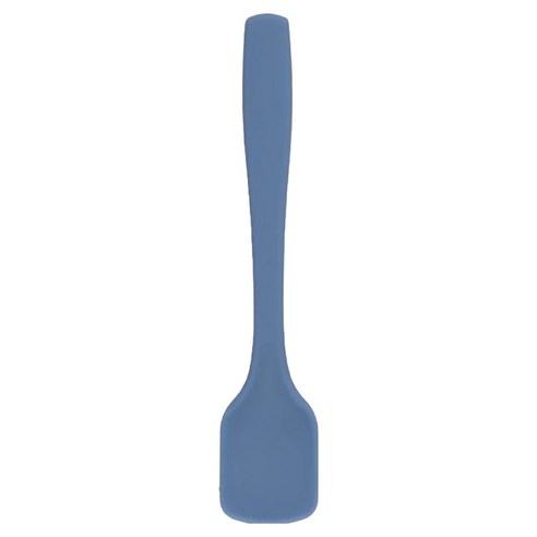 코지테이블 국산 실리콘 요거트 미니스푼 15cm, 1개, 다크블루