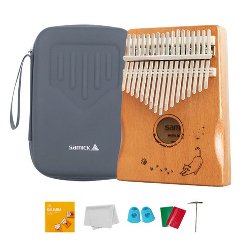 삼익악기 칼림바 고양이 올솔리드 마호가니 17키 SKLB-17 CAT +... 솔직 후기 | 취미생활 필수템 썸네일