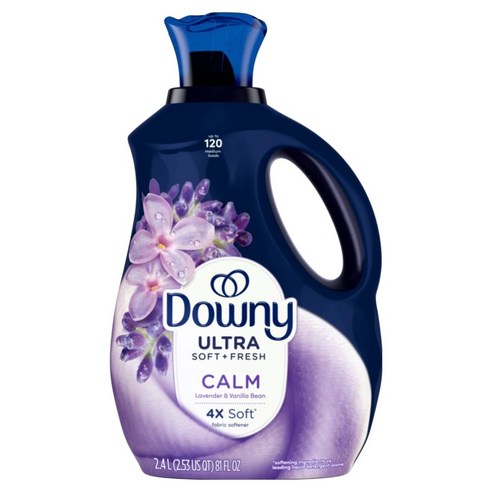다우니 울트라 캄 섬유유연제 라벤더 앤 바닐라빈 본품, 2.4L, 1개