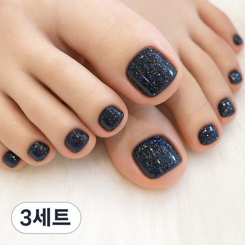 잇템샵 여름 네일아트 페디큐어 스티커 세트, 3개, HL-040 라이트