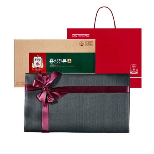 정관장 리본 포장 홍삼진본 30p + 쇼핑백, 1.2L, 1개