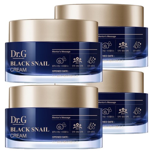 닥터지 블랙 스네일크림, 50ml, 4개