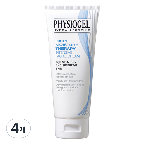 피지오겔 데일리 모이스쳐 테라피 인텐시브 페이셜 크림, 100ml, 4개