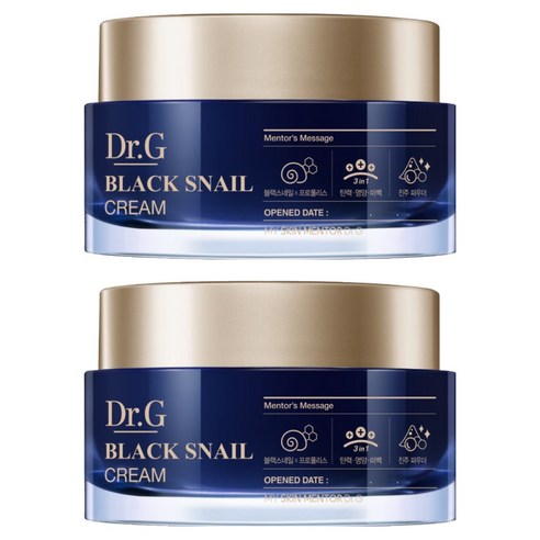 닥터지 블랙 스네일 크림 듀오 솔직 후기 | 실사용자 리뷰 분석 - 상품 이미지 1
