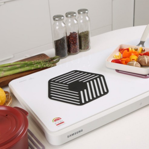 테이블리즘 실리콘 인덕션 보호 매트, 블랙, 1개 후기 분석 - 제품 두께감