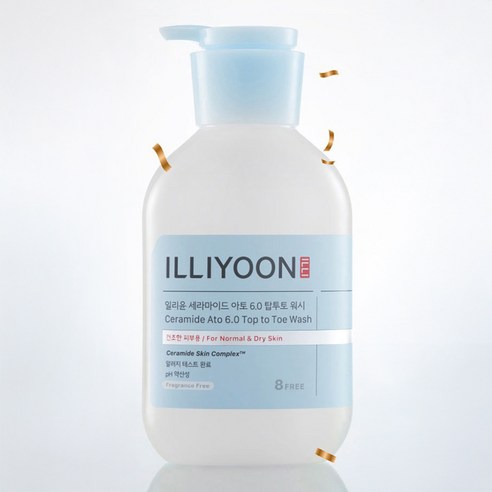 일리윤 세라마이드 아토 6.0 탑투토 바디워시 무향, 1L, 1개 후기 분석 - 제형 및 질감 확인