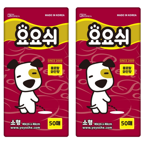 요요쉬 강아지 배변패드 와인 플로랄와인향 솔직 후기 | 실사용자 리뷰 분석 썸네일