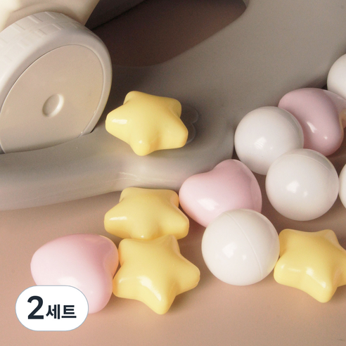 조이올리 볼풀공 200p 세트, 별하트, 2세트