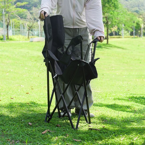 코멧 아웃도어 와이드 캠핑 체어 세트 이미지 3