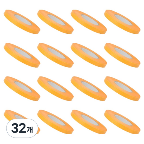 OON 종이 마스킹 테이프 5mm x 18미터, 32개