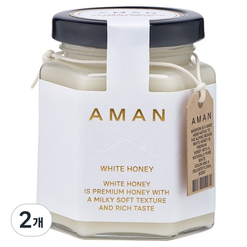 AMAN 키르기스스탄 화이트 허니 250g, 2개 솔직 후기 | 실사용자 리뷰 분석 - 상품 이미지 1