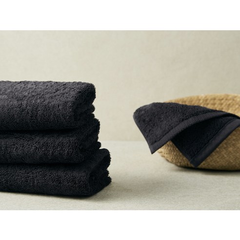 코멧 홈 프리미엄 소프트 고중량 호텔 수건 후기 분석 - 10장 세트 적재 모습