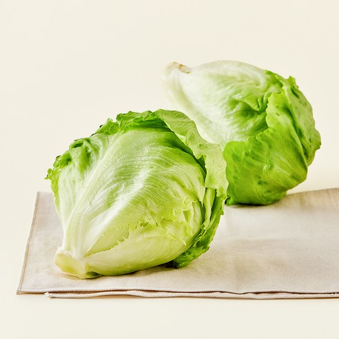 팜에이트 무농약 인증 Greenery+ 스마트팜 양상추, 300g, 2개입, 1개