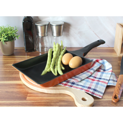 키친아트 오페라 계란말이팬 주황, 24cm, 1개 후기 분석 - 요리 완성 예시