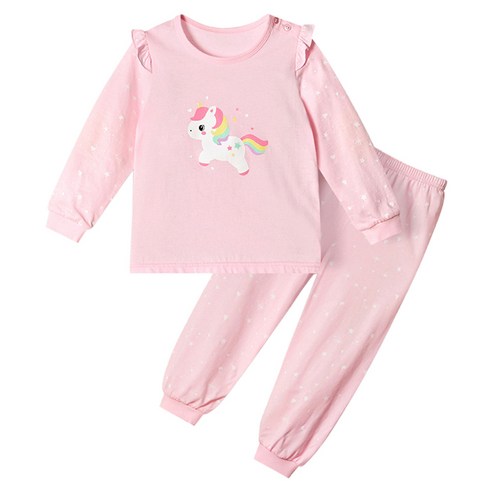 유니프랜드 샤이니콘 면 9부 실내복 상하의 세트